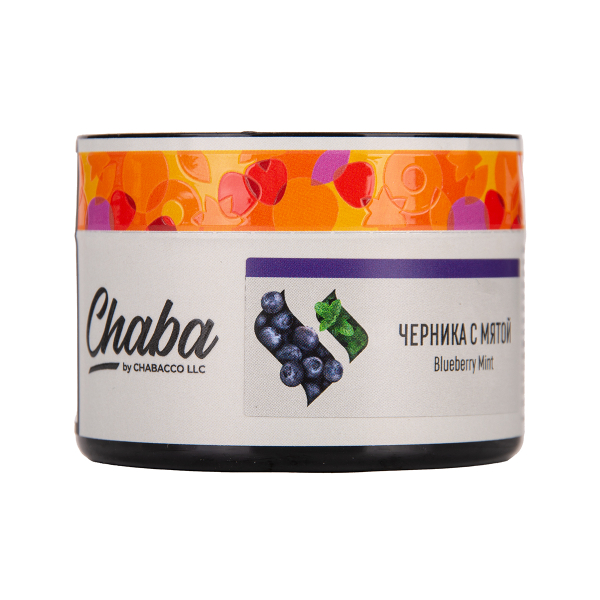 Бестабачная смесь Chaba Blueberry Mint Nicotine Free 40 грамм в Воркуте