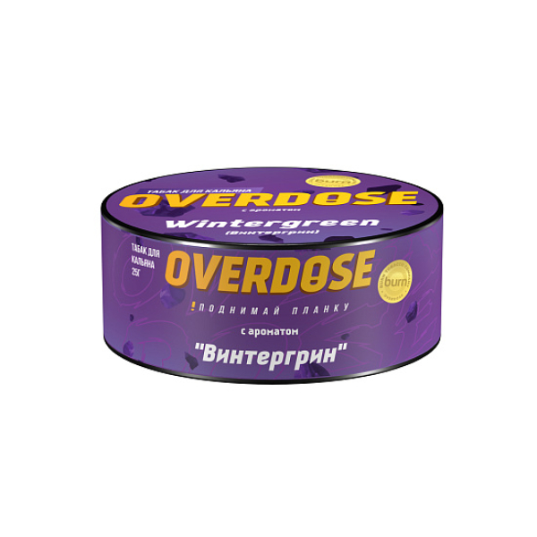 Табак Overdose Wintergreen 25 грамм в Воркуте
