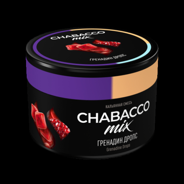 Смесь Chabacco Mix Grenadine Drops Гренадин Дропс  Medium 40 грамм в Воркуте