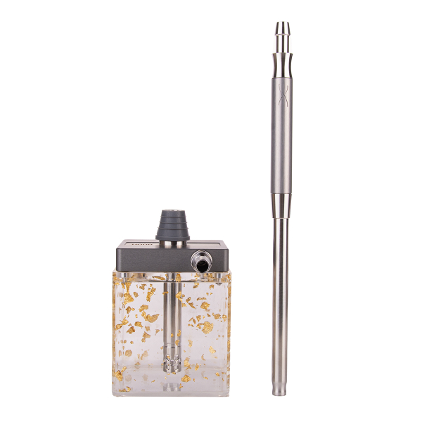 Кальян Hoob Subatom Space Grey X Ss | Cube Mini Gold в Воркуте