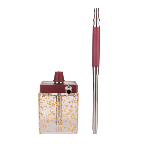 Кальян Hoob Subatom Wine Red X Ss | Cube Mini Gold в Воркуте