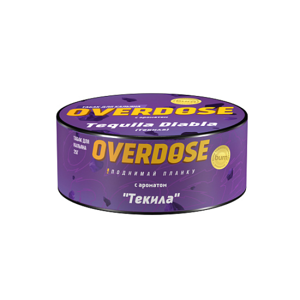 Табак Overdose Tequila Diabla 25 грамм в Воркуте