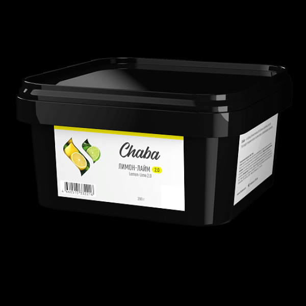Безникотиновая смесь Chaba Lemon Lime 2.0 Лимон Лайм 200 грамм в Воркуте