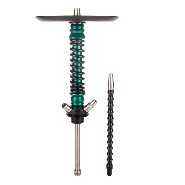Кальян Mamay Customs Coilover Mini  Зелёный Лак Чёрный в Воркуте