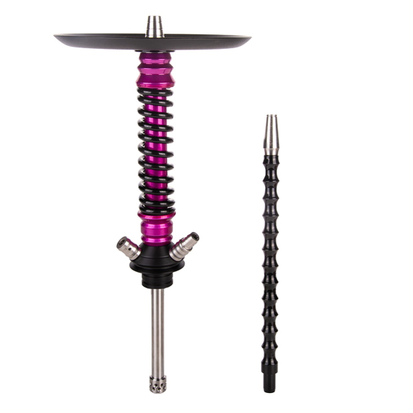 Кальян Mamay Customs Coilover Mini  Розовый Лак Чёрный в Воркуте