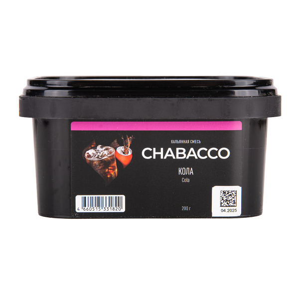 Бестабачная смесь Chabacco Medium Cola 200 грамм в Воркуте