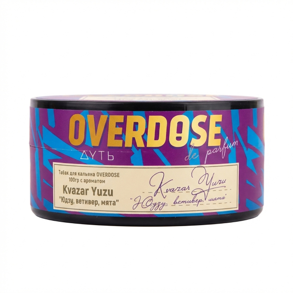 Табак Overdose Kvazar Yuzu 100 грамм в Воркуте