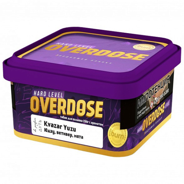 Табак Overdose Kvazar Yuzu 200 грамм в Воркуте