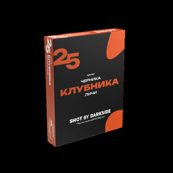 Табак Darkside Shot Клубника Черника Личи 25 25 грамм в Воркуте