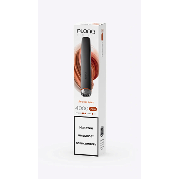 Электронка Plonq Plus Pro Black Лесной Орех 4000 затяжек в Воркуте