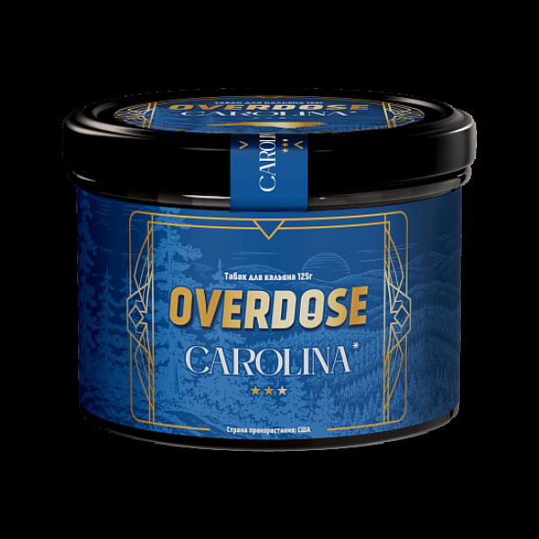 Табак Overdose No Aroma Америка Carolina 125 грамм в Воркуте