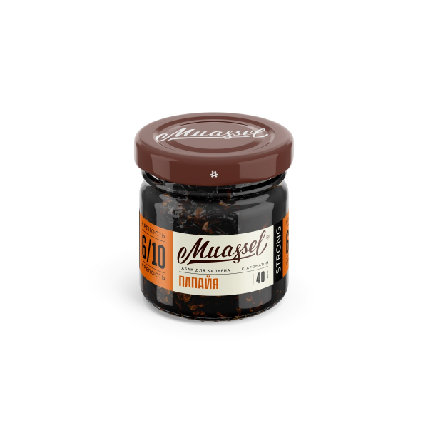 Табак Muassel Extra Strong Папайя 40 грамм в Воркуте