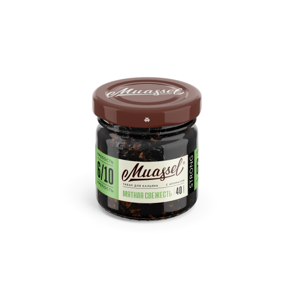 Табак Muassel Extra Strong Мятная Свежесть 40 грамм в Воркуте