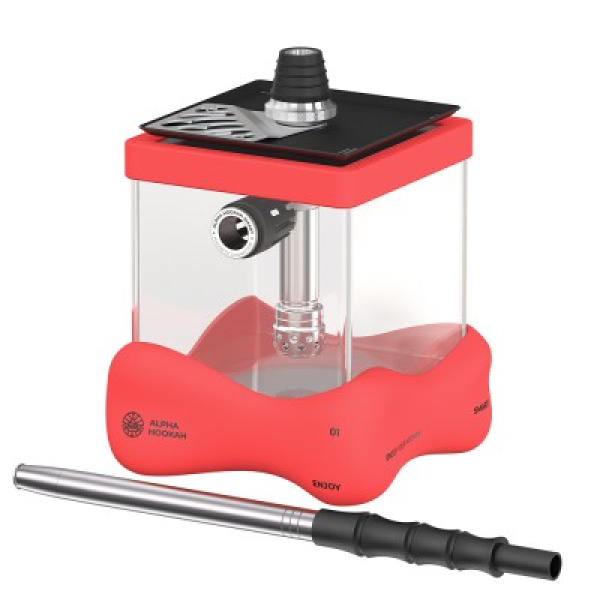 Кальян Alpha Hookah Smart Bubble Red в Воркуте