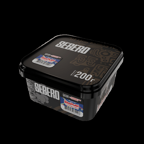 Табак Sebero Black Бчк Смородиновая Шипучка 200 грамм в Воркуте