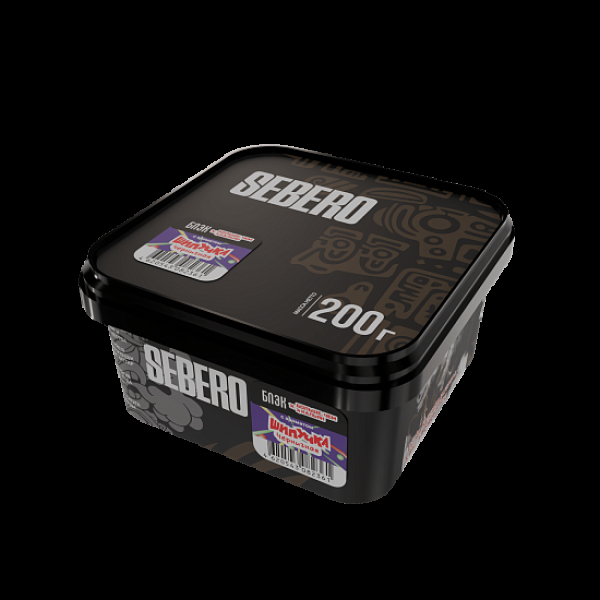 Табак Sebero Black Бчк Черничная Шипучка 200 грамм в Воркуте
