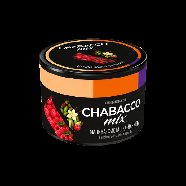 Бестабачная смесь Chabacco Mix Raspberry Pistachio Vanilla Малина Фисташка Ваниль Medium 40 грамм в Воркуте
