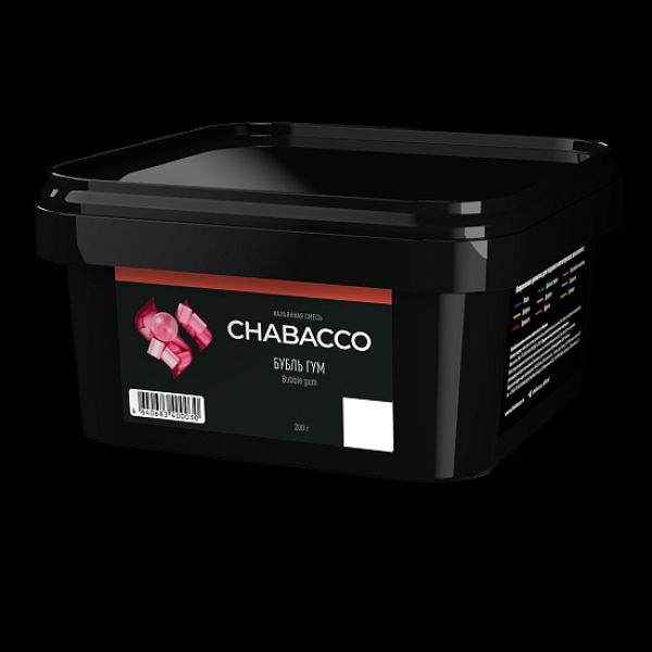 Бестабачная смесь Chabacco Bubble Gum Бубль Гум Medium 200 грамм в Воркуте