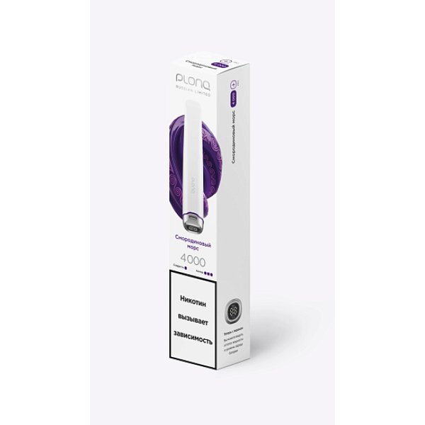 Электронная сигарета Plonq Plus Pro  Смородиновый Морс 4000 затяжек в Воркуте