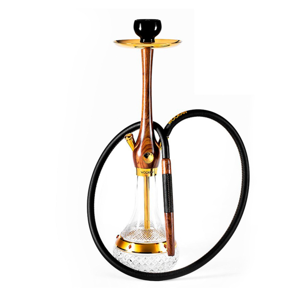 Кальян Wookah Walnut Gold Amber Click (золотой, 64 см) в Воркуте