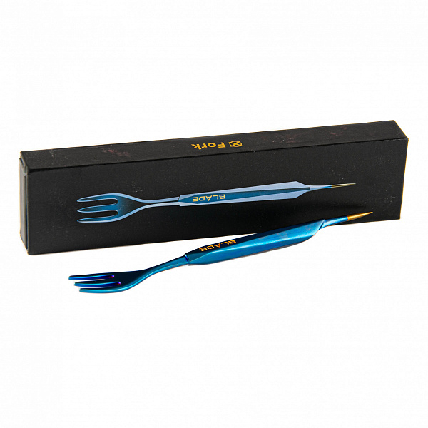 Вилка-шило Blade Hookah Blue Matte в Воркуте